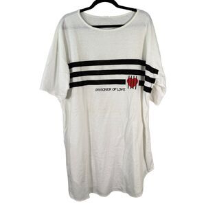 Vintage Prisoner of Love Graphic Tee Shirt XL XXL NEW Deadstock